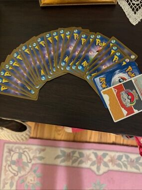 Maybe rare pokemon trading cards (25 cards)